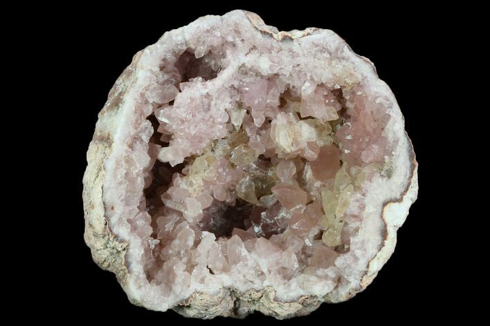 Pink Amethyst Geode Half - Argentina #127316